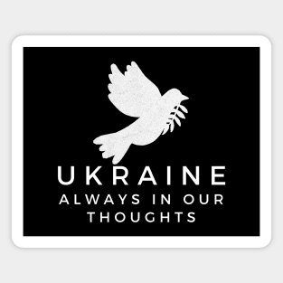 Ukraine Always in Our Thoughts Magnet